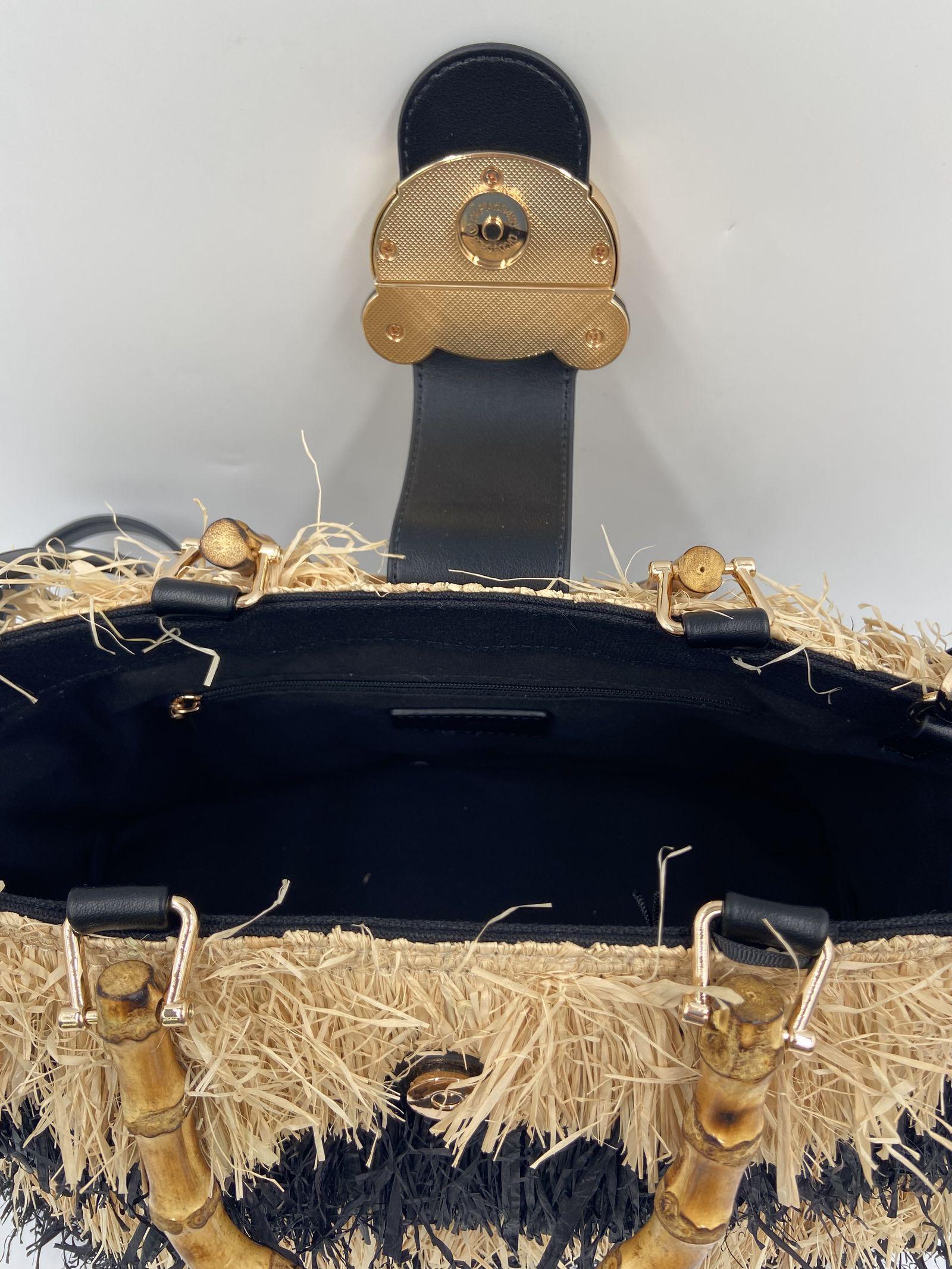 Borsa Riad Basket Frange - Rue Madam Paris RIADFRINGESBASKET FRANGENERO RUE MADAM PARIS 