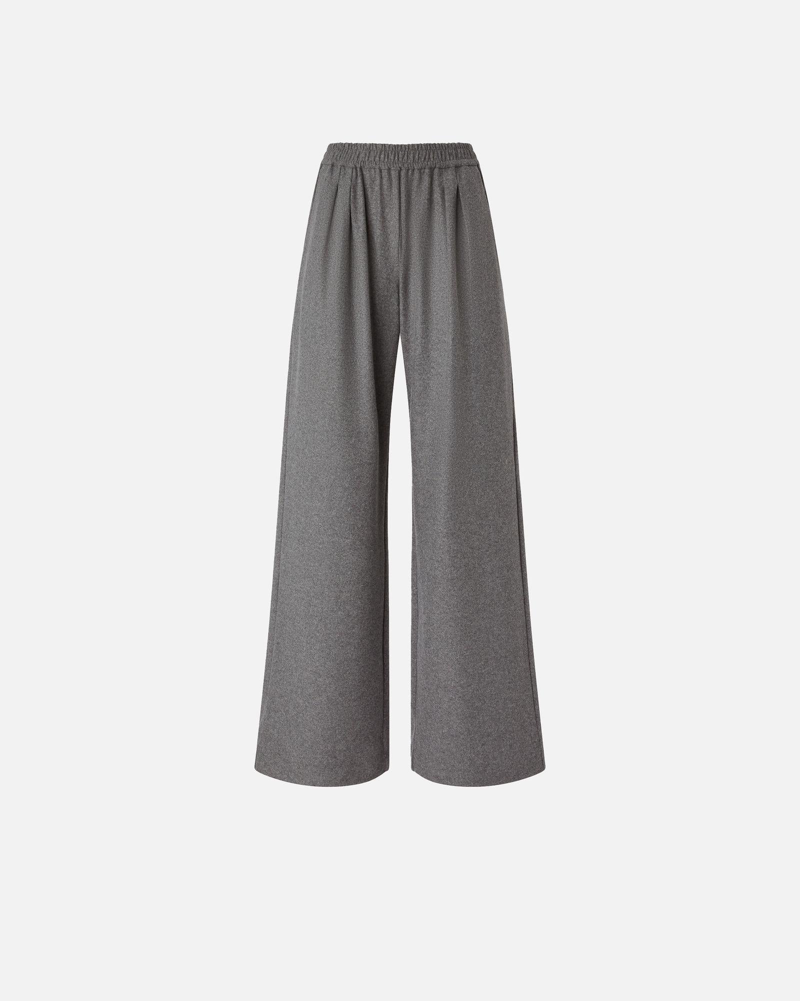 Pantalone wide leg in lana 106118A2ZU I76 PINKO 