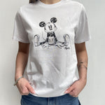 T-shirt girocollo Topolino -TopTee TP525 BIANCO TOP-TEE 