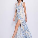 Abito lungo stampa floreale 511FD15013 51104702 GAUDI' 