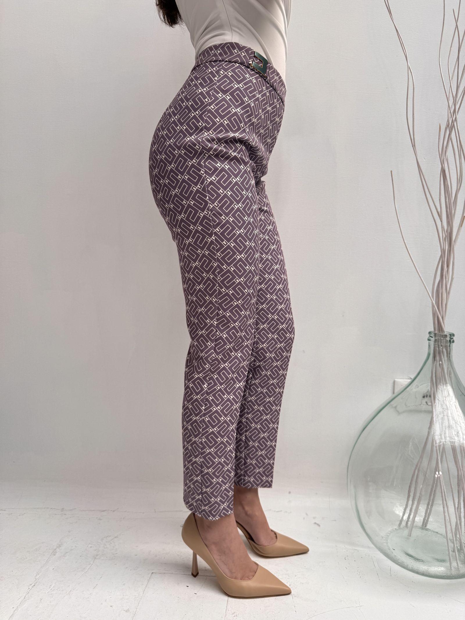 Pantalone logato - Elisabetta Franchi PA00636E2 BJ7 ELISABETTA FRANCHI 