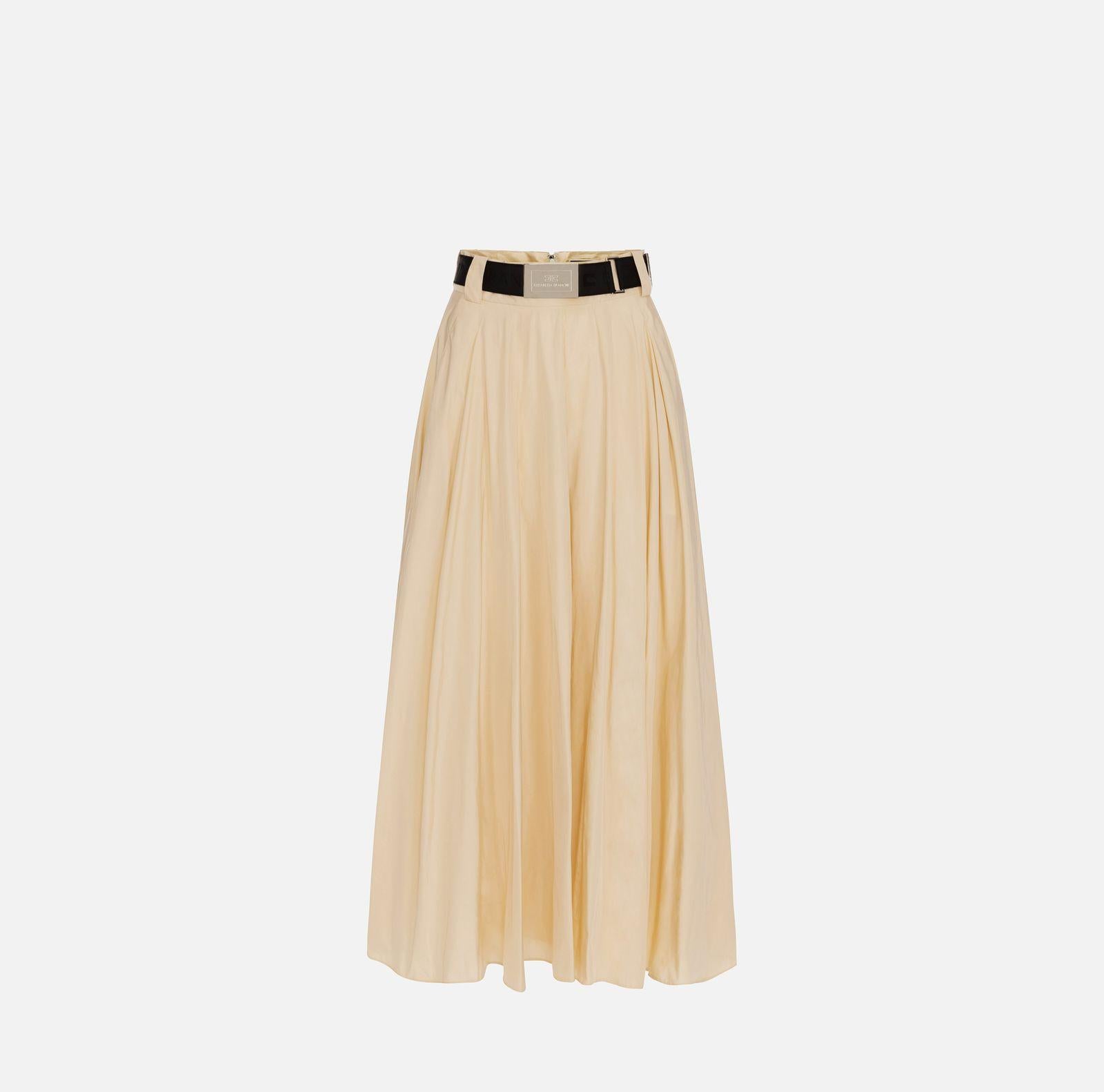 Gonna a ruota in naylon GO04546E2 045 ELISABETTA FRANCHI 