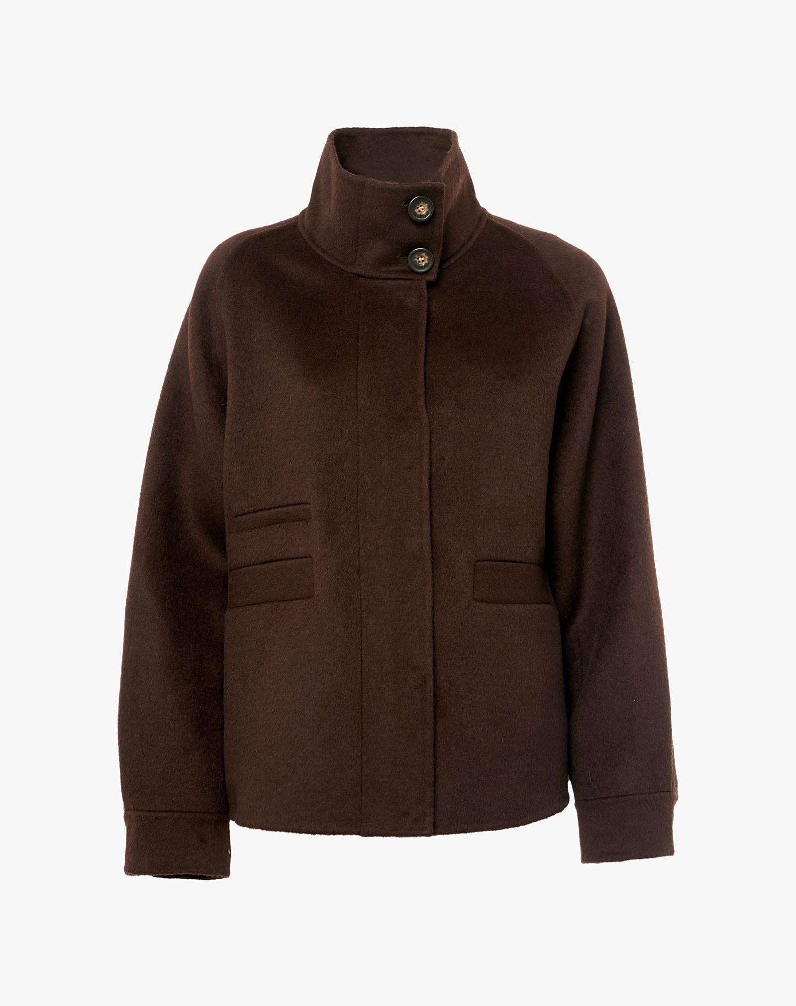 Cappotto collo alto K105WU MA646 MANILA GRACE 