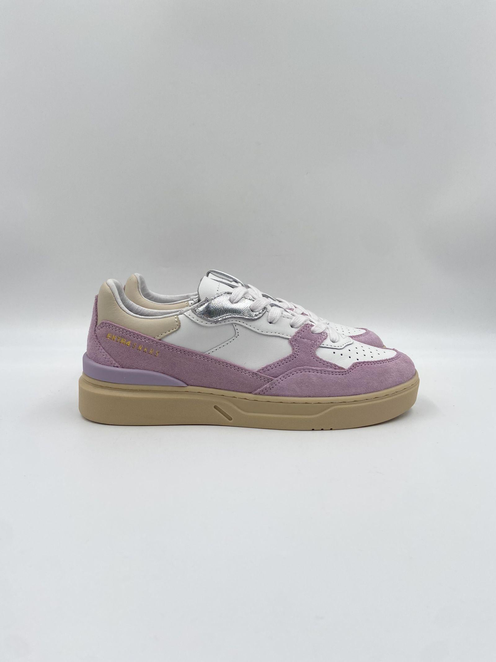 Sneakers Club Tennis 1.11 - Extr4 1209022 BIANCOLILLA EXTR4 