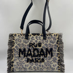 Borsa Casablanca Tote Leopard - Rue Madam Paris CASABLANCATOTE LEOPARD RUE MADAM PARIS 