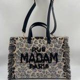 Borsa Casablanca Tote Leopard - Rue Madam Paris CASABLANCATOTE LEOPARD RUE MADAM PARIS 