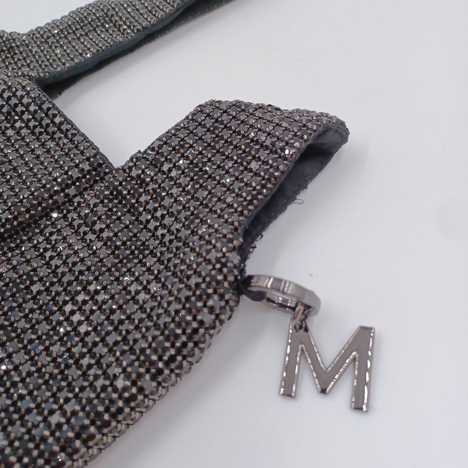 Borsetta in rete di strass MF2504016 00N MAITE 