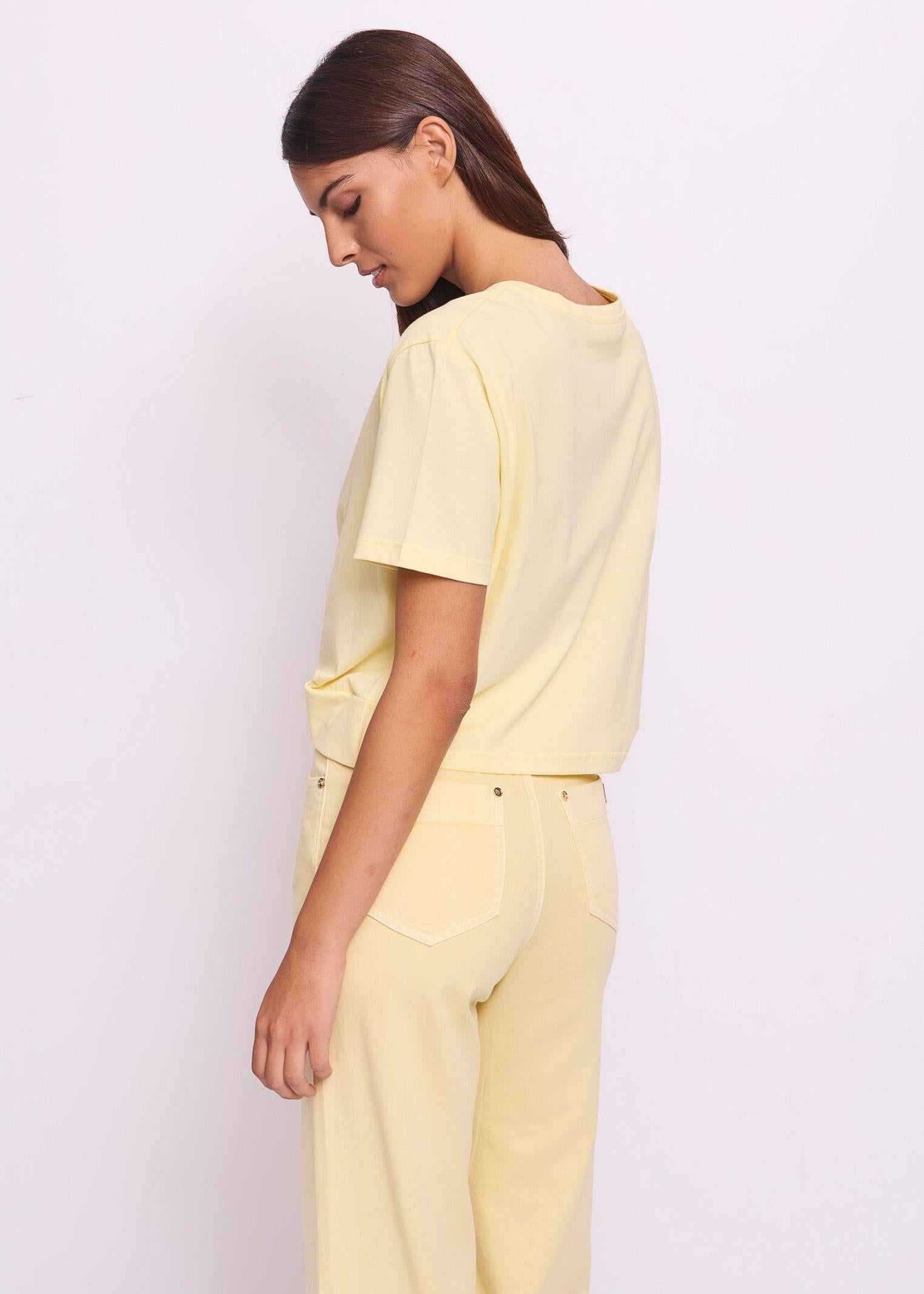 T-shirt con nodo 511BD64023 2722 GAUDI' 