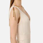 Abito in maglia à jour - Elisabetta Franchi AM18S61E2 193 ELISABETTA FRANCHI 