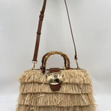 Borsa Riad Basket Frange - Rue Madam Paris RIADFRINGESBASKET FRANGENATURALE RUE MADAM PARIS 