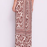 Pantalone stampa floreale