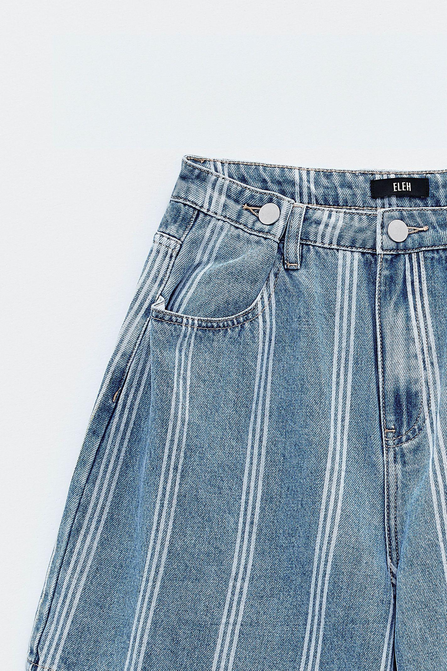 Shorts in denim EL030 BLU ELEH 