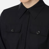 Camicia in popeline con fascione CA06446E2 110 ELISABETTA FRANCHI 