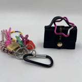 Portachiavi Borsa mini 1523 MULTICOLOR RUE MADAM PARIS 