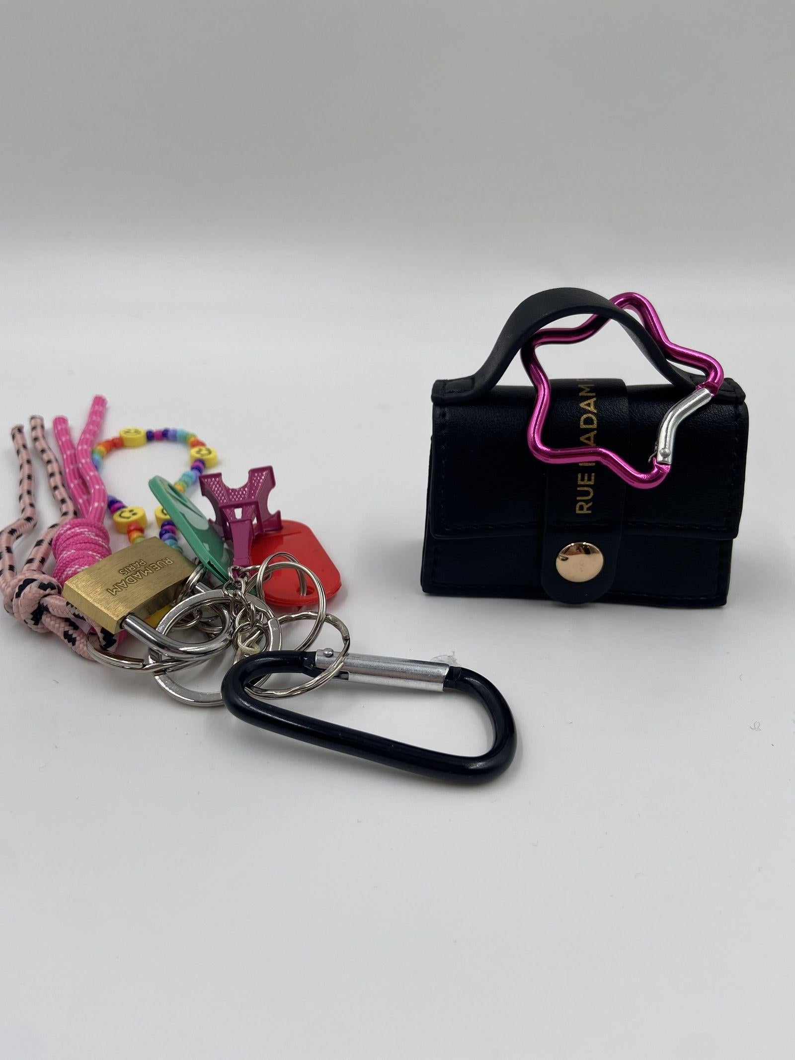 Portachiavi Borsa mini 1523 MULTICOLOR RUE MADAM PARIS 