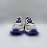 Running  allacciata bianca e viola