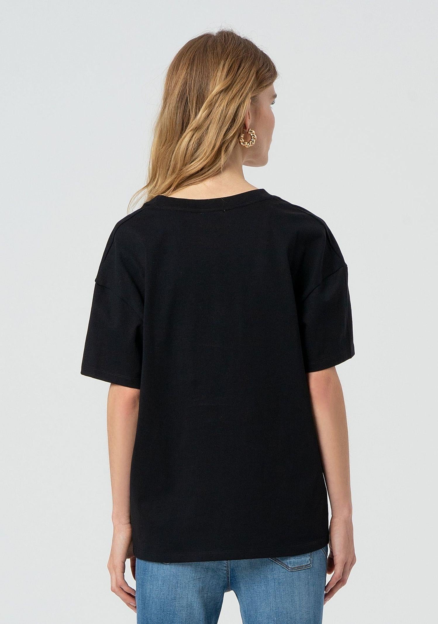 T-shirt over in jersey FP25ST3015J48001 053 FRACOMINA 