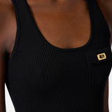 Top con taschino - Elisabetta Franchi TK41B51E2 110 ELISABETTA FRANCHI 