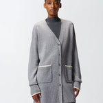 Cardigan scollo a V 105451A2Q9 II2 PINKO 