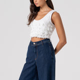 Jeans flare a palazzo - Fracomina FS26SV3017D40193 365 FRACOMINA 