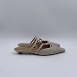 Scarpa bassa aperta con borchie