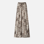 Pantalone ampio con stampa snake - Pinko 106963A3B1 CZ9 PINKO 