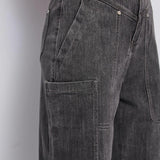 Pantalone mom fit cargo 521BD26010 00 GAUDI' 