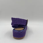 Sandalo zeppa in raffia naturale S148J545 VIOLA FIORINA 