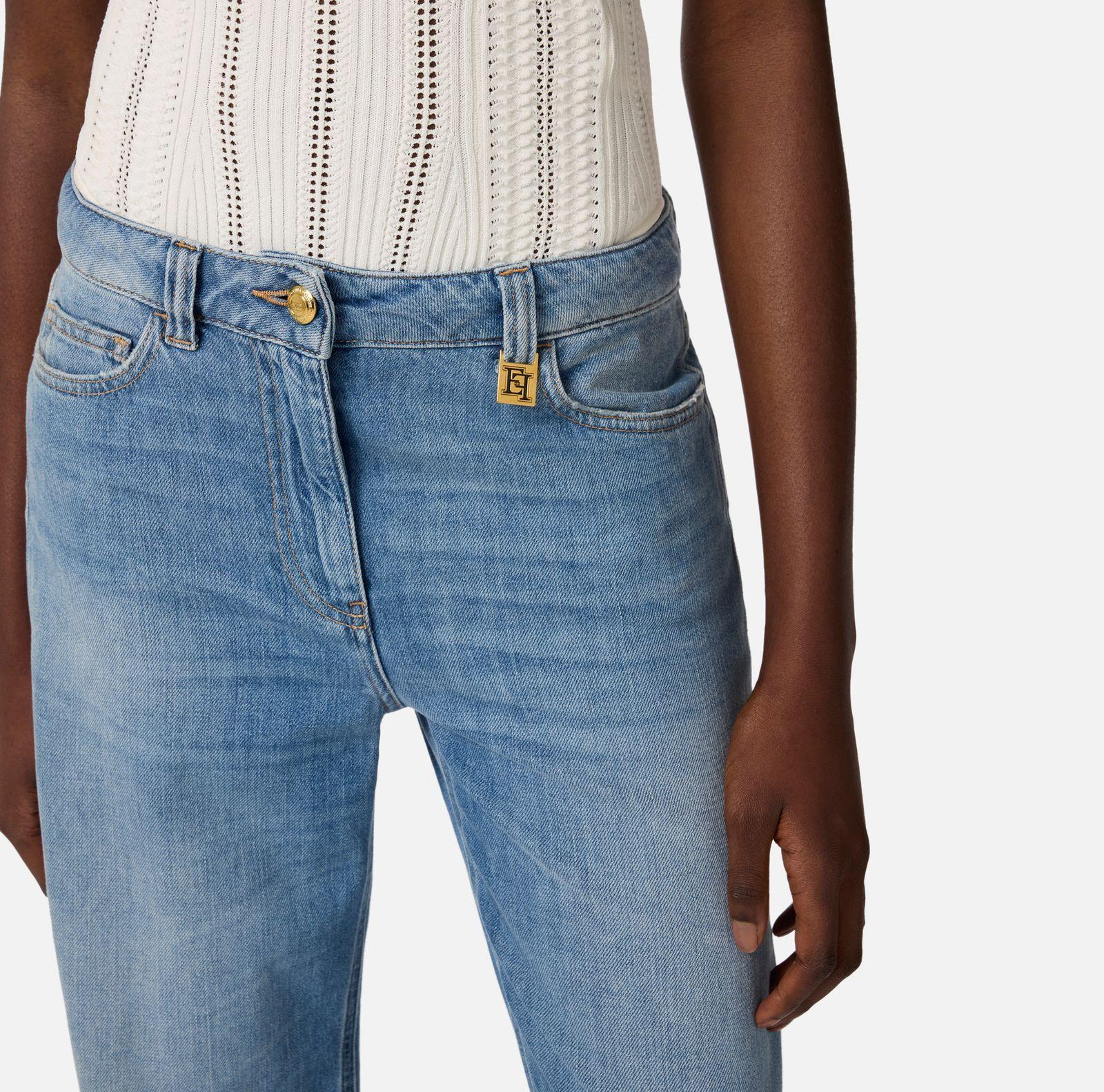 Jeans vita bassa - Elisabetta Franchi PJ21I61E2 192 ELISABETTA FRANCHI 