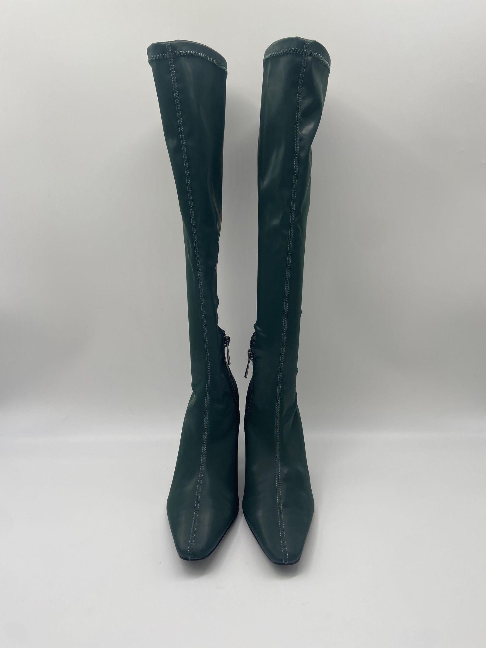 Stivale alto elasticizzato - Steve Madden SMSSAVVY VERDE STEVE MADDEN 