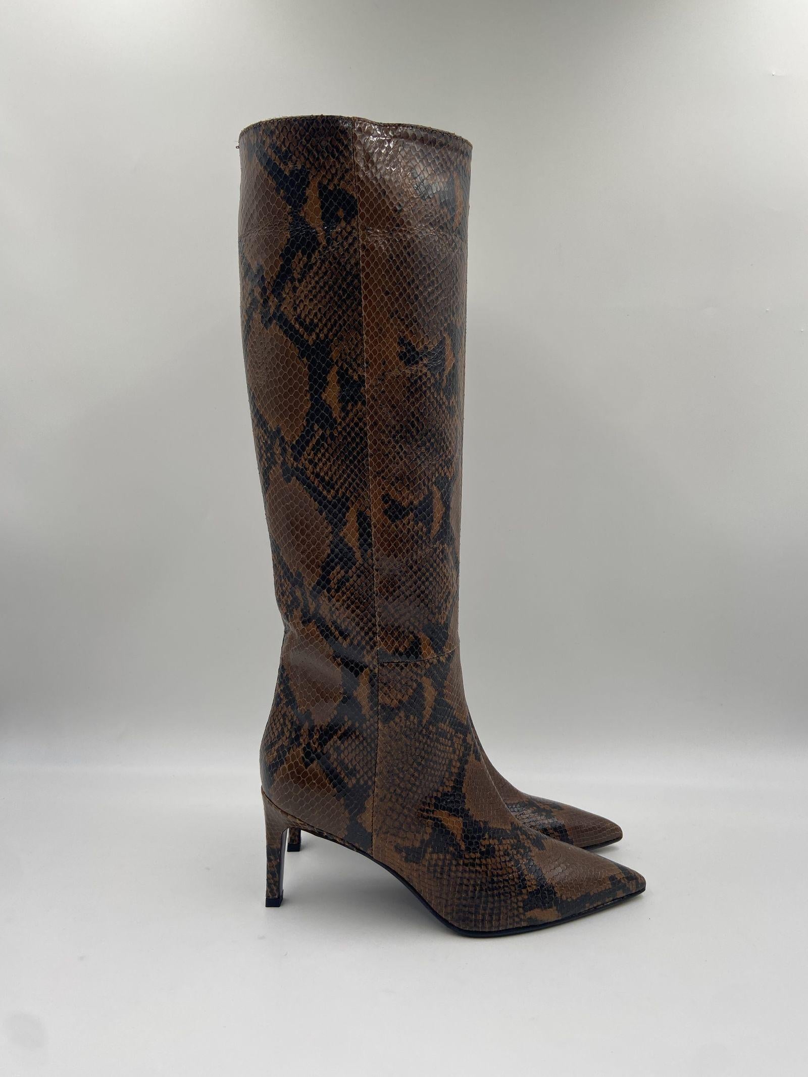 Stivale pitonato - Ofelia 2734 CUOIO OFELIA 