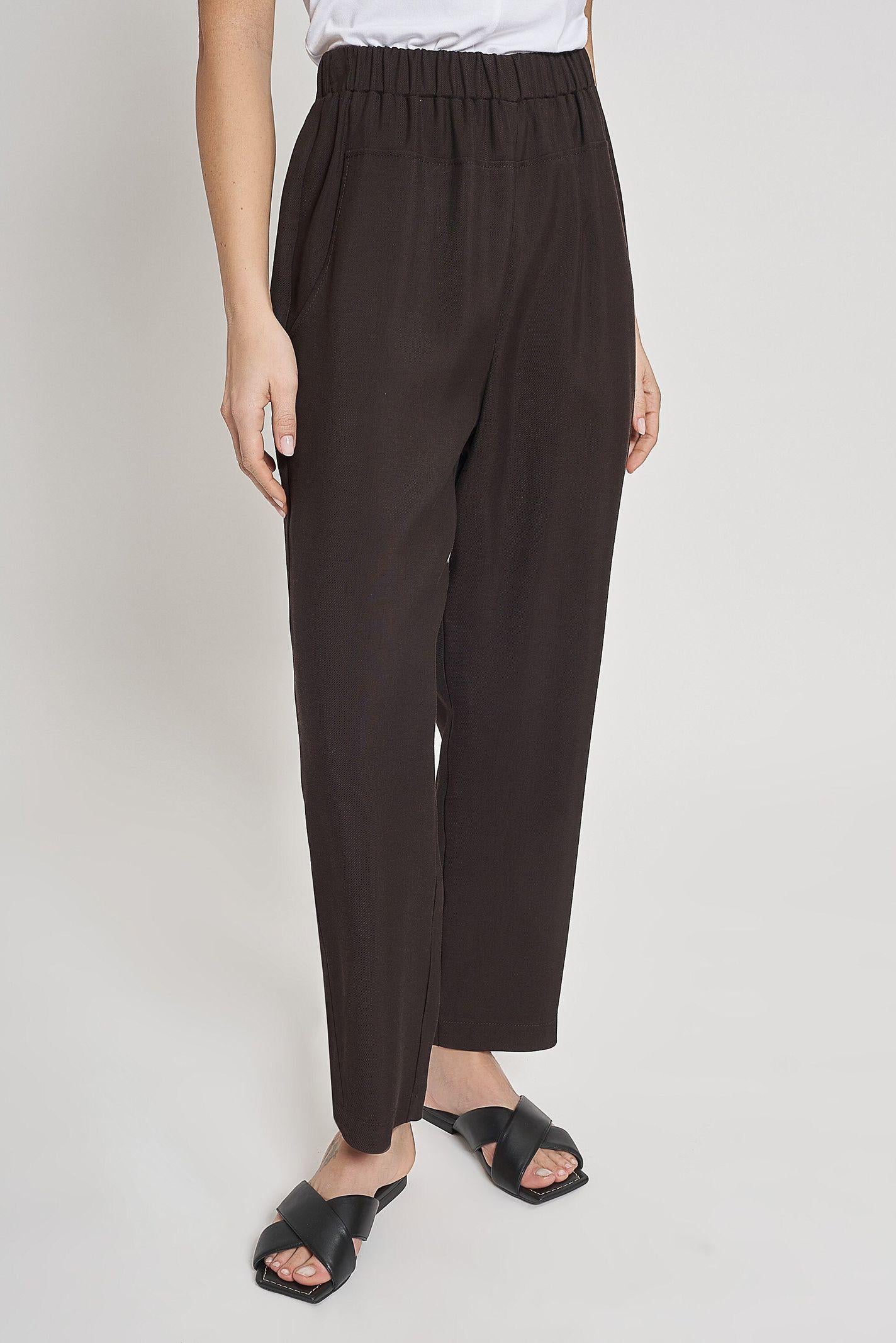 Pantalone con cavallo basso - Carla G PISI08D6 09 CARLA G. 