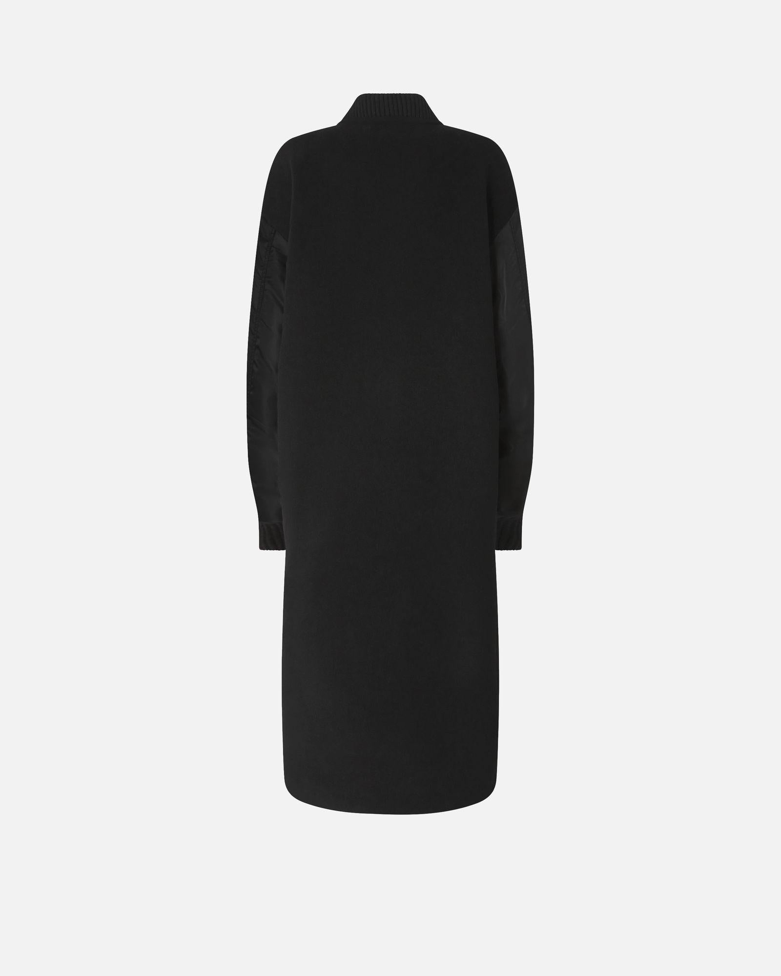Cappotto lungo in panno 105640A2SL Z99 PINKO 