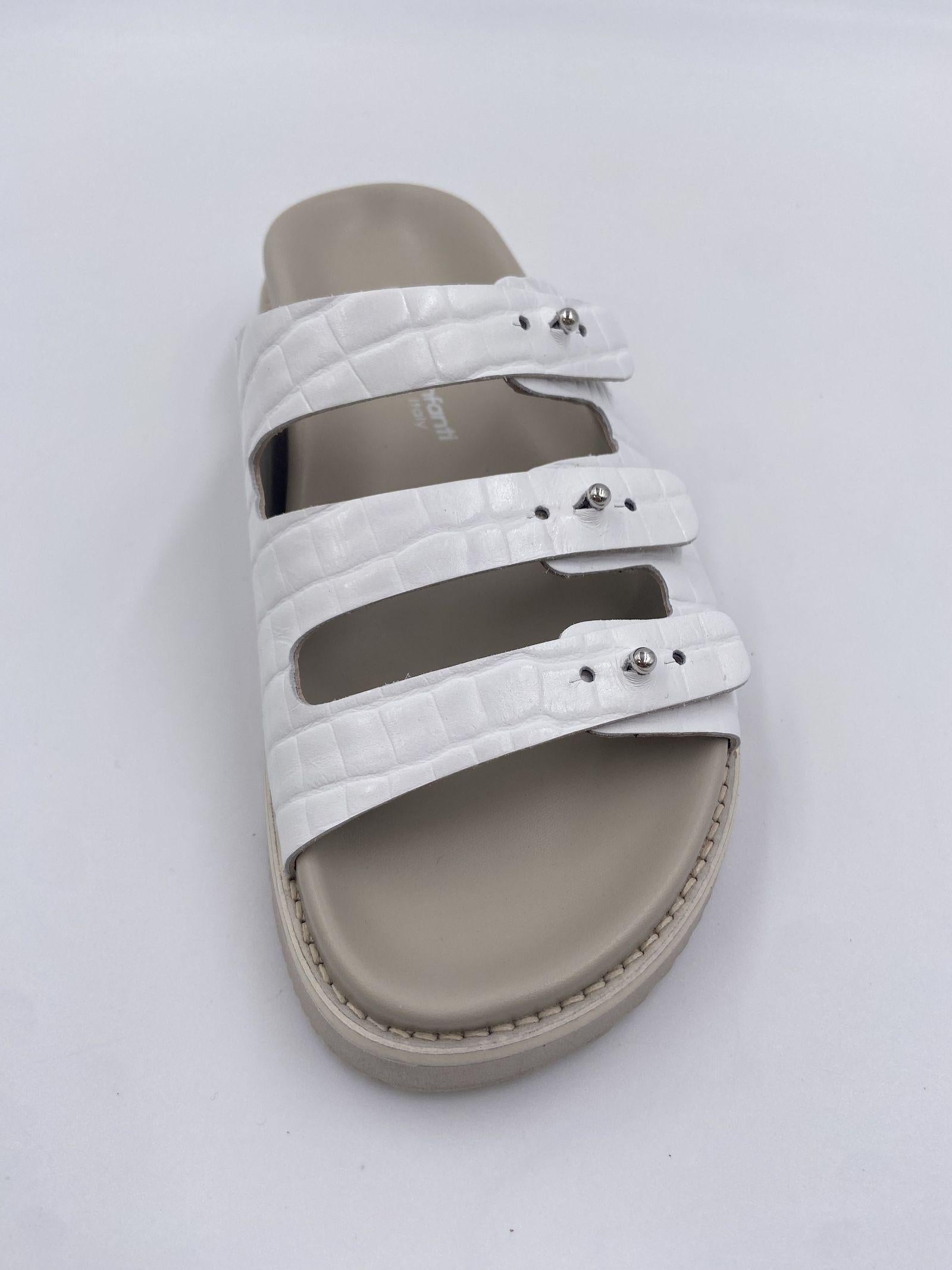 Sabot Three Bianco - Patrizia Bonfanti THREE BIANCO PATRIZIA BONFANTI 