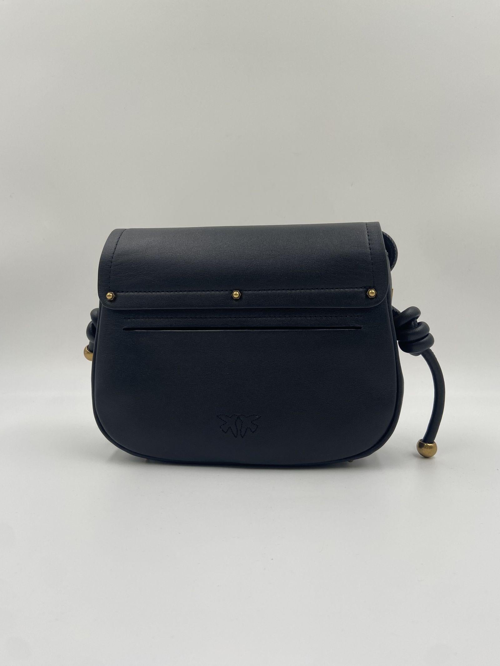 Borsa piccola a tracolla con nodi 103831-A1ZX Z99Q PINKO 