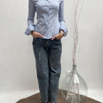 Camicia elasticizzata - Ofelia PARIGI AZZURRO OFELIA 