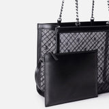 Borsa shopper grande effetto rete BS40A46E2 110 ELISABETTA FRANCHI 