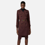 Trench con impunture - Elisabetta Franchi SP00251E1 644 ELISABETTA FRANCHI 