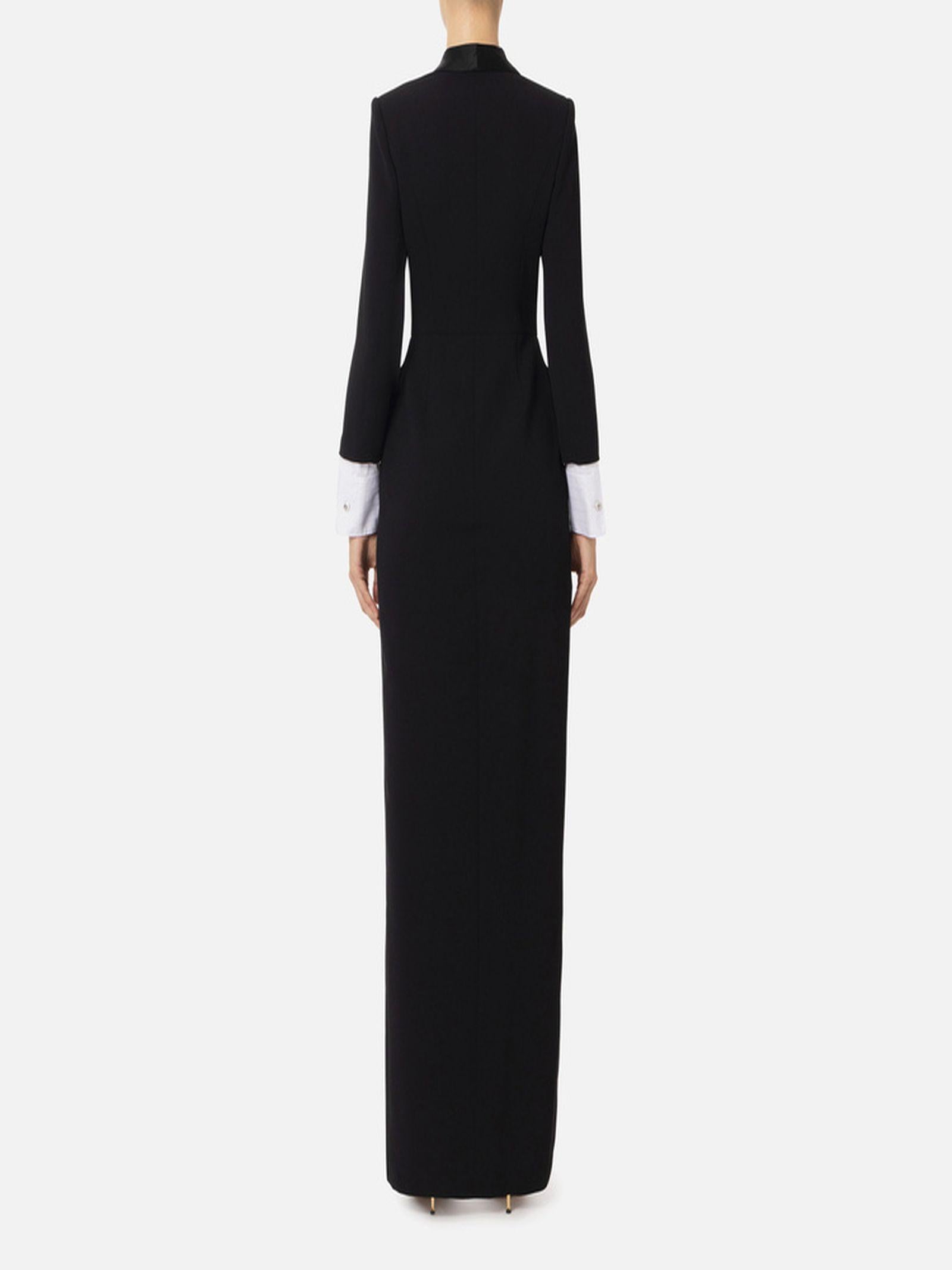 Abito Red Carpet con polsini staccabili AB64547E2 110 ELISABETTA FRANCHI 
