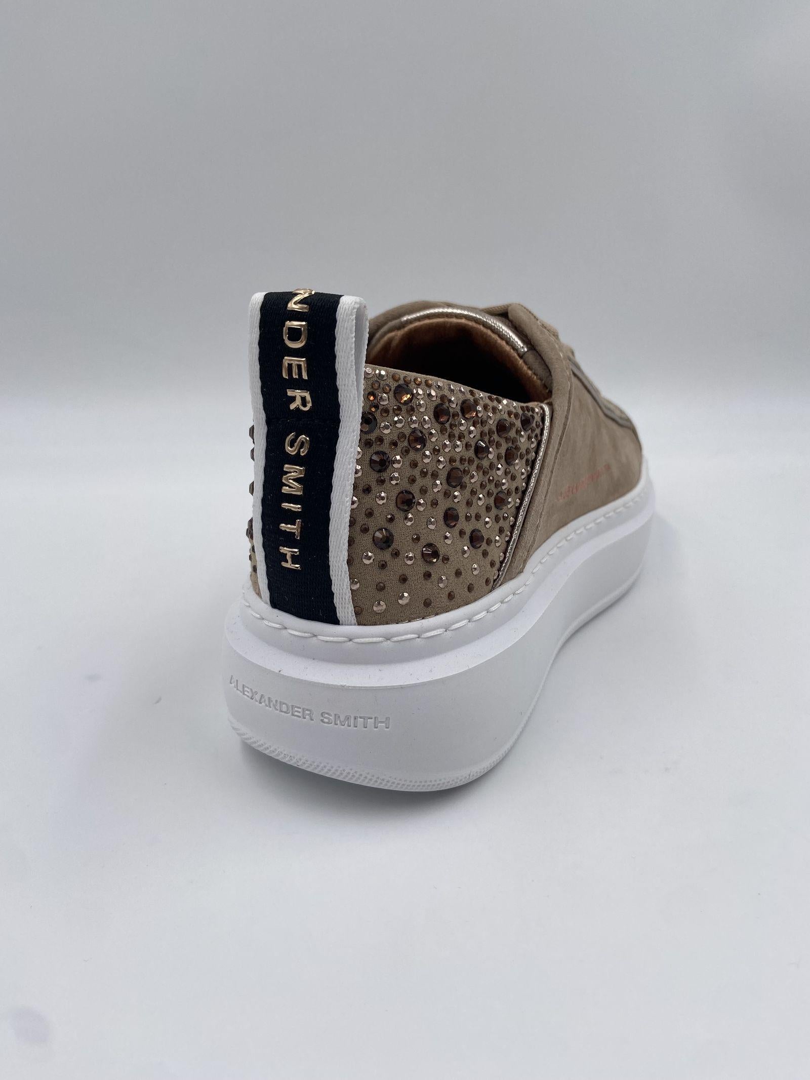 Sneakers Wembley Woman Full Strass - Alexander Smith ASBCWYW0510 CML ALEXANDER SMITH 
