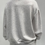 Felpa con orsetto A1287 GRIGIO OFELIA 