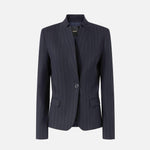 Giacca in lana gessata 105626A2QY EZ1 PINKO 