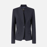 Giacca in lana gessata 105626A2QY EZ1 PINKO 