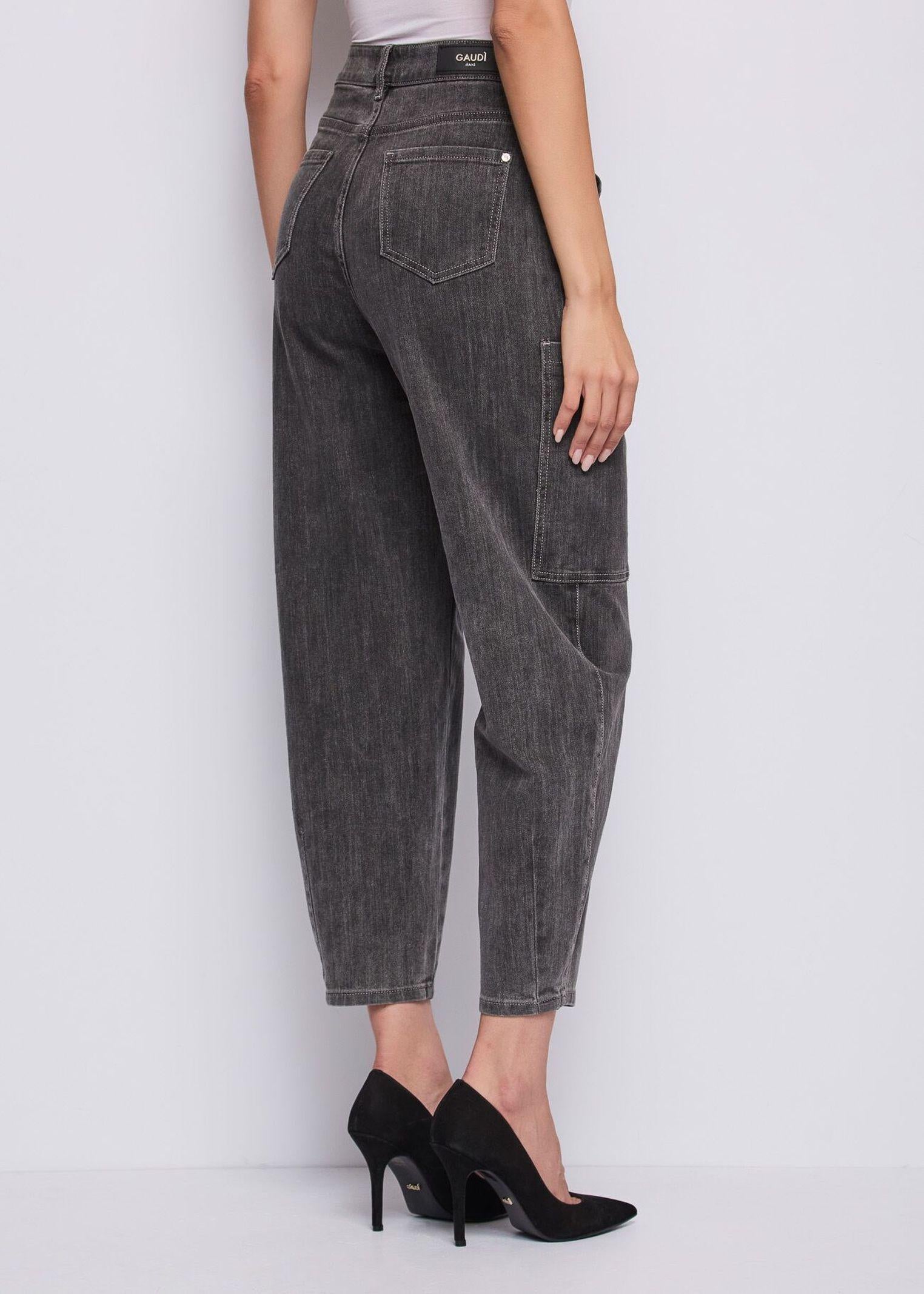 Pantalone mom fit cargo 521BD26010 00 GAUDI' 