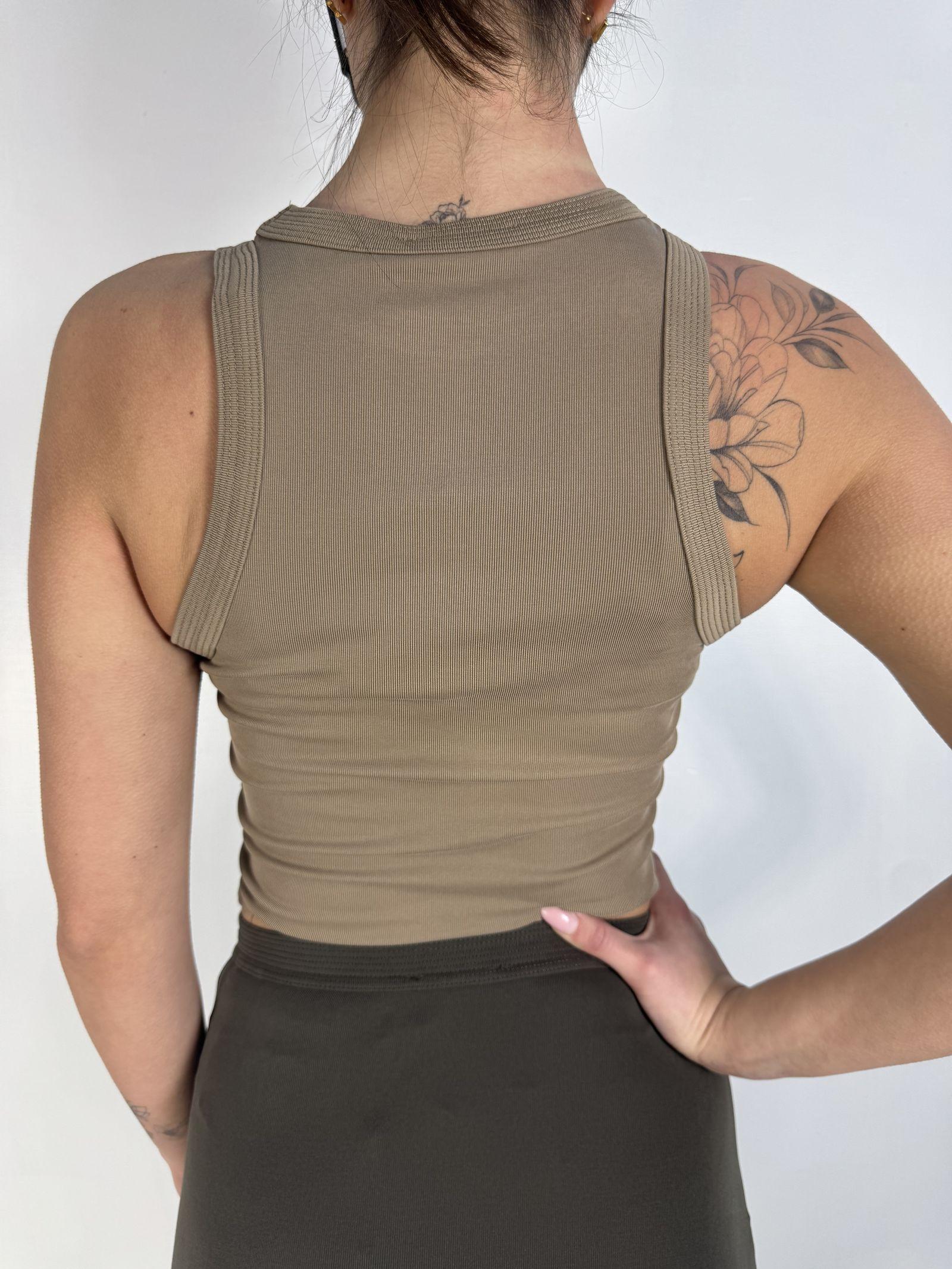 Canotta top - Eleh SS260074 CAMMELLO ELEH 