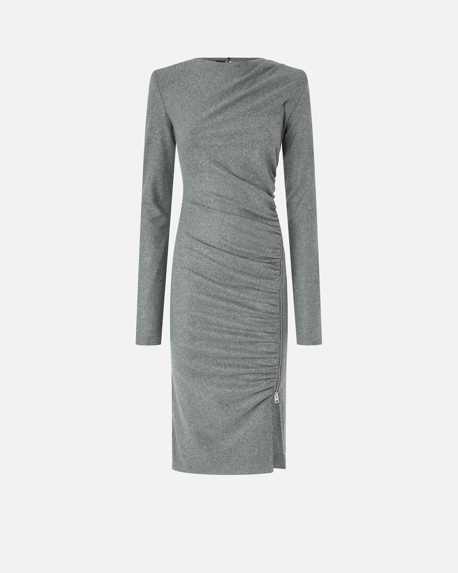 Abito midi con drappeggio 106126A2ZU I76 PINKO 