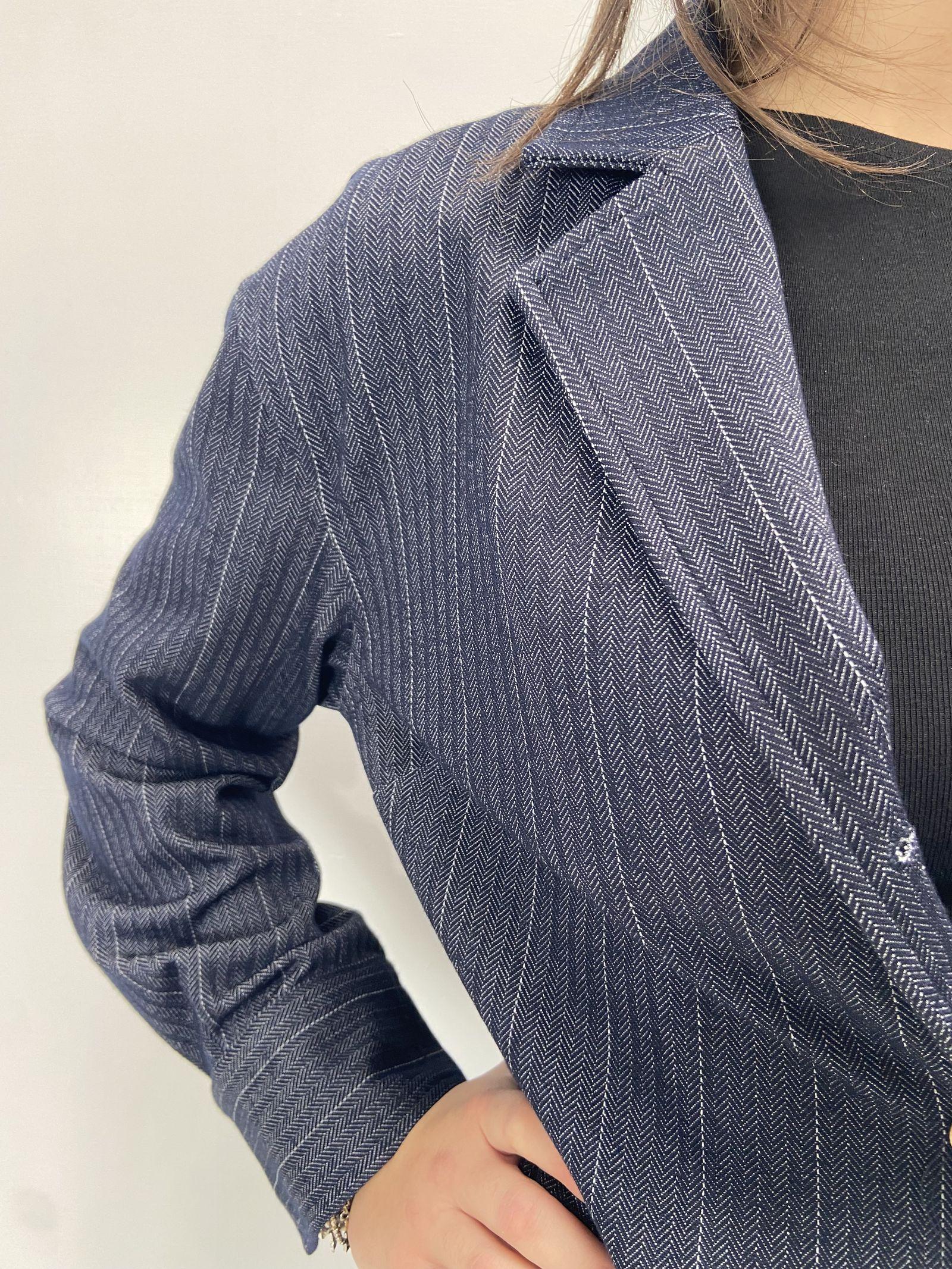 Giacca denim B985 DENIMBLU OFELIA 