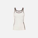Top con bande lucide - Elisabetta Franchi TK51S56E2 EG2 ELISABETTA FRANCHI 