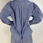 Camicia in popeline a righe - Eleh SS260034 BLU ELEH 