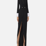 Abito Red Carpet con polsini staccabili AB64547E2 110 ELISABETTA FRANCHI 